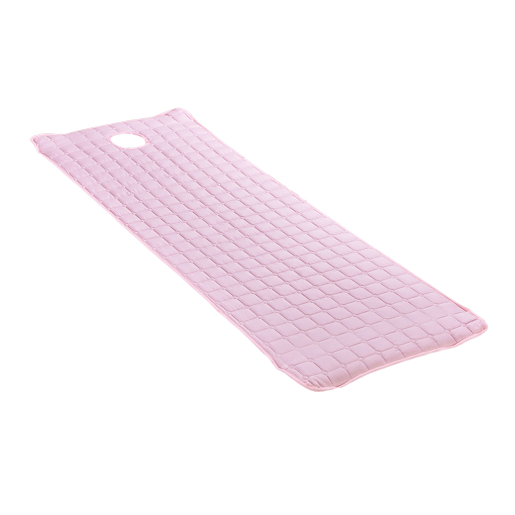 185 x 70cm massage borddæksel madras lagen med ansigt åndedræts hul kosmetiske salon madrasser spa massage sengetæppe