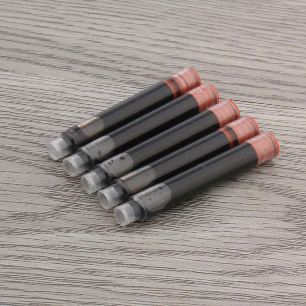 10pc Brown fit for fountain pen INK refills 2.6MM 3.4mm Stationery Office School Supplies