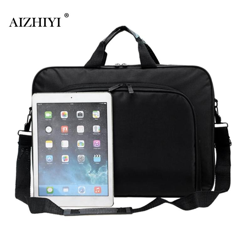 Mens Laptop Briefcase Business Portable Unisex Nylon Computer Handbags Simple Men's Simple Travel Office Messenger Bags