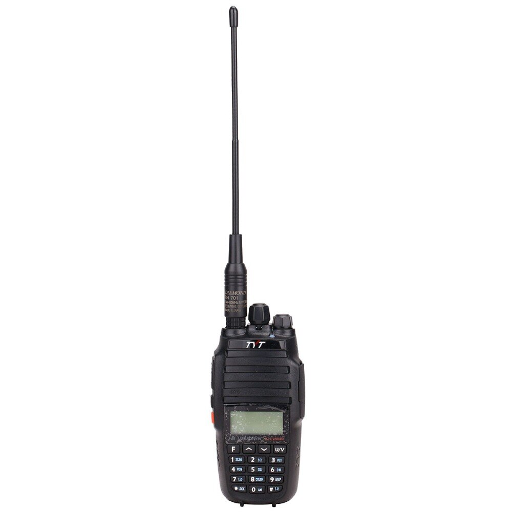 2 Stuks Diamond RH701 Sma-Male Dual Band Uv 144/430 Mhz RH-701 Antenne Voor Yaesu VX-6R Tyt TH-UV8000D Wouxun Walkie Talkie RH701