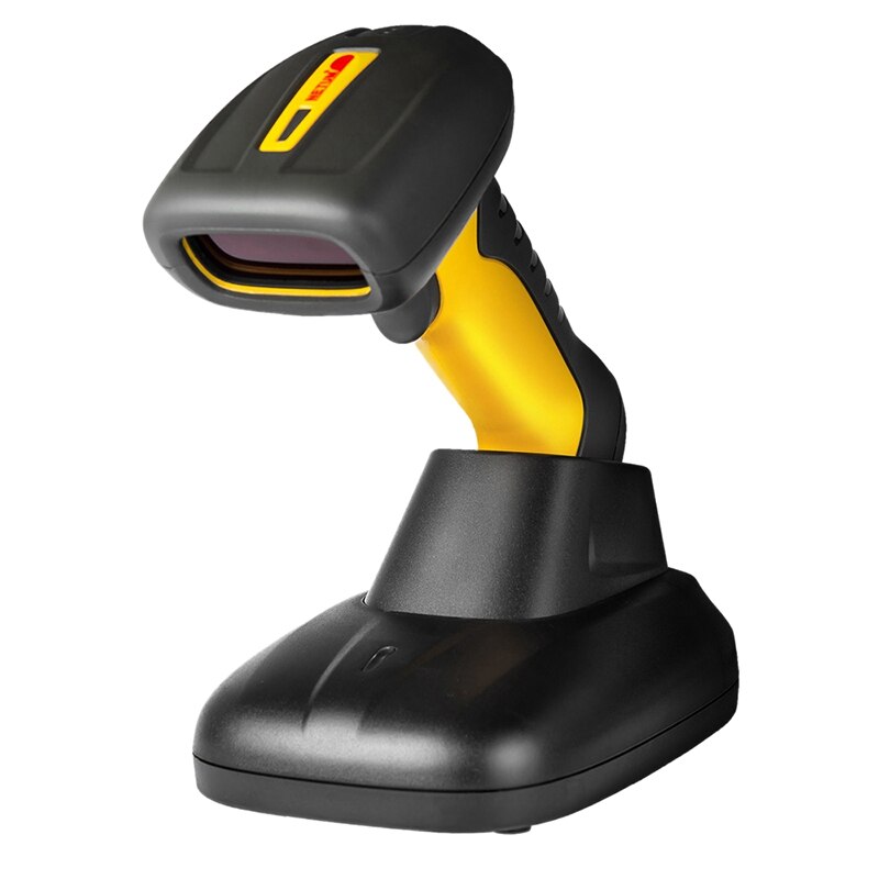 NETUM 1D Bluetooth Barocde Scanner sans fil lecteur de codes à barres lecteur de codes à barres pour entrepôt avec support de chargeur: Default Title