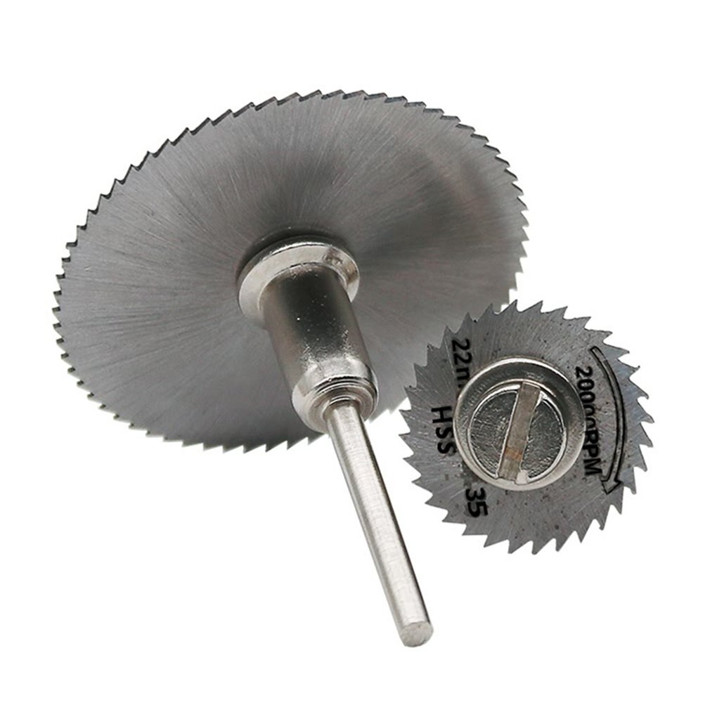 High Speed Steel Cutting Blade Connecting Rod Electric Grinder Saw Blade High Speed Steel Saw Blade Clamping Rod 3.2/6Mm