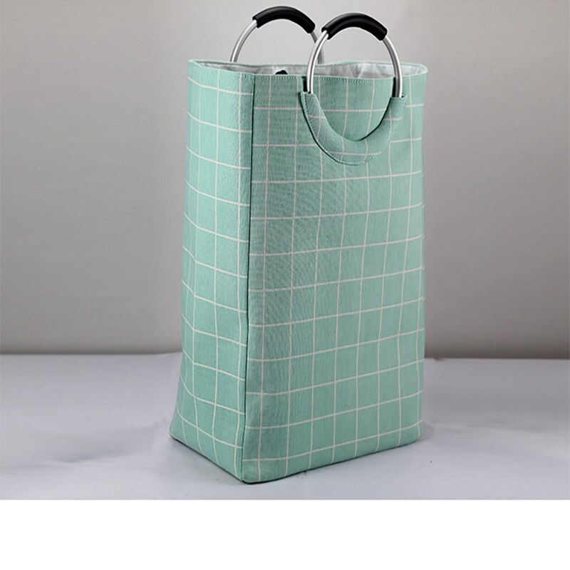 Wasmand opvouwbare wasmand opbergtas groen