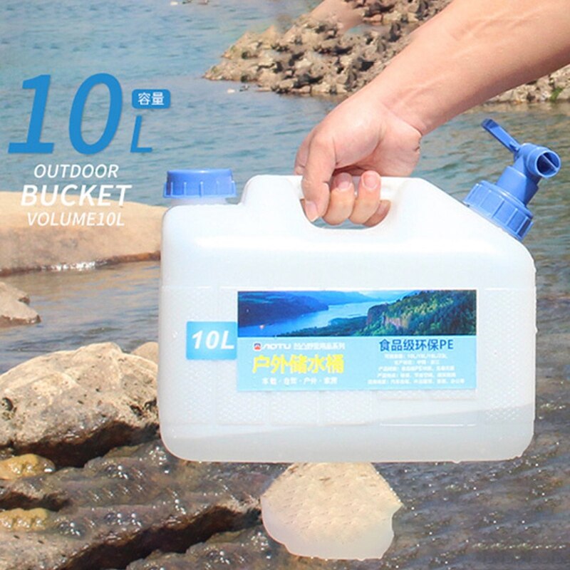 Water Jug Camping Water Reservoir Water Canister Home Drinking Bucket Water Container Storage for Camping Outdoor
