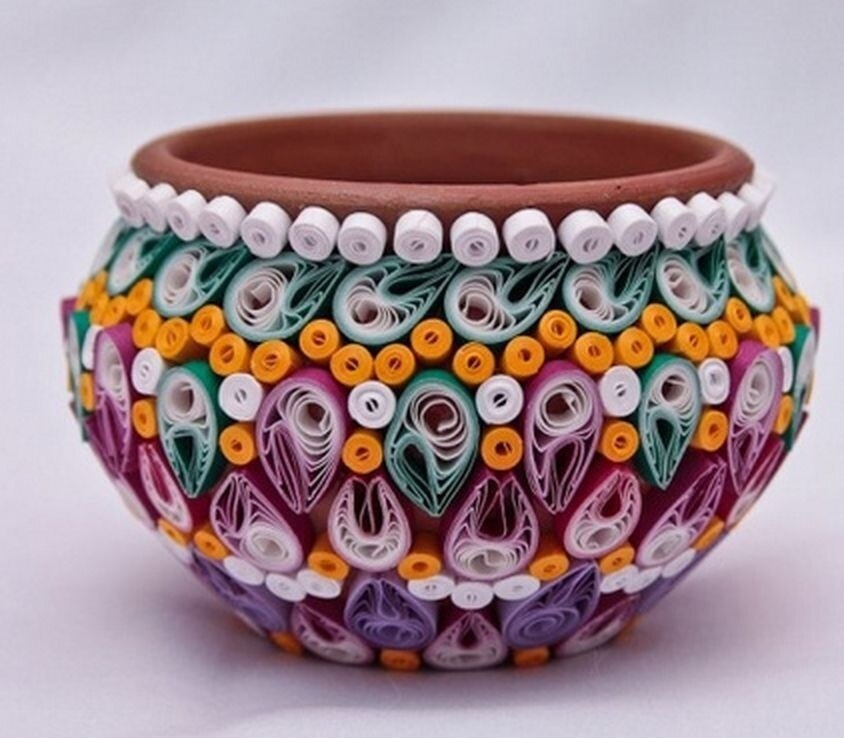 100pcs Stripes Quilling Origami Paper DIY Tool Hanmade Create Home Decoration Wrapping Rope QP2