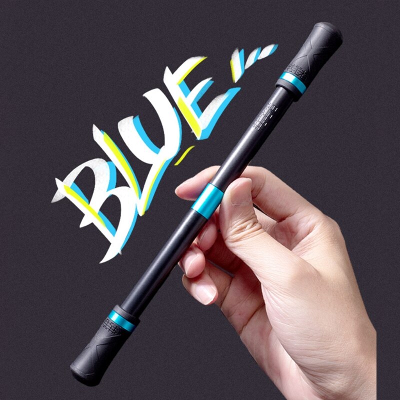 Finger Spinning Pen Decompression Rotating Pen Bulit-in Nickel-Plated Steel Balls Great Balance Performance for Students