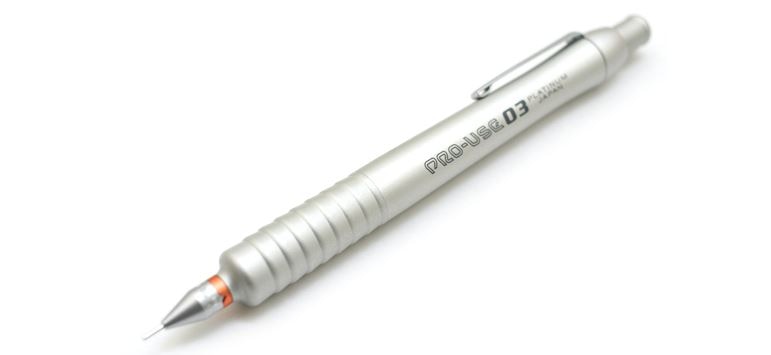Platinum pro-use ii mekanisk penna råmetallstav msd -1500 japanskt ursprung