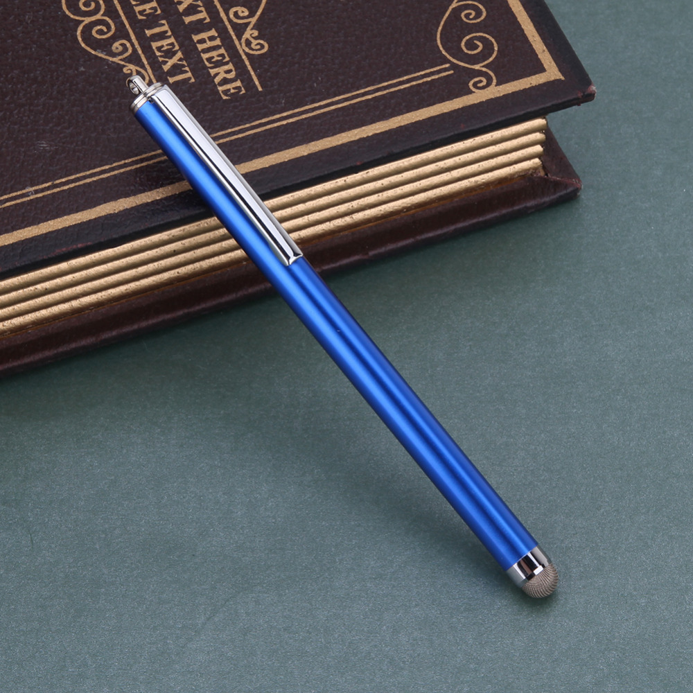 Univers metal metal mikrofiber stylus tip touch screen mini pen til iphone / ipad / samsung / smartphone / tablet pc computer