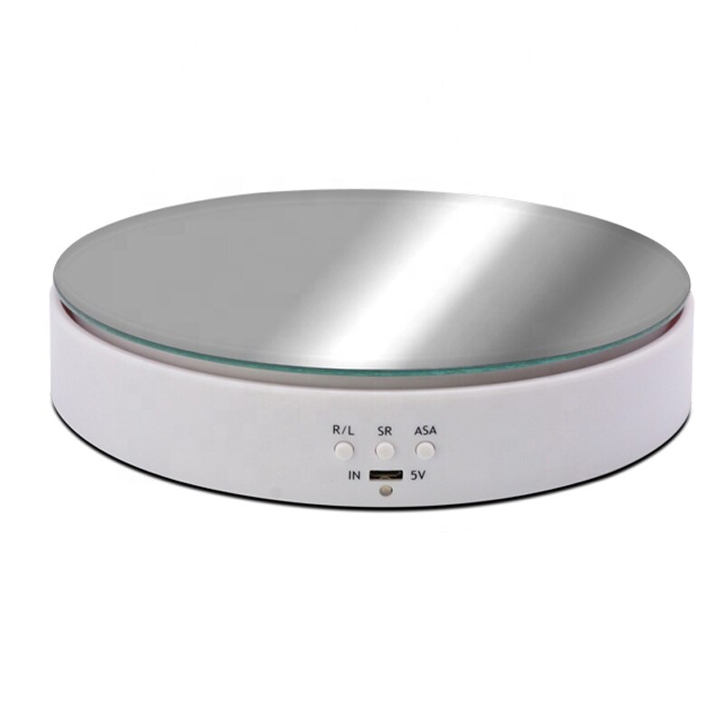 19.5cm elektryczna, obrotowa tarcza wyświetlacza może być przechowywana robić zasilania USB