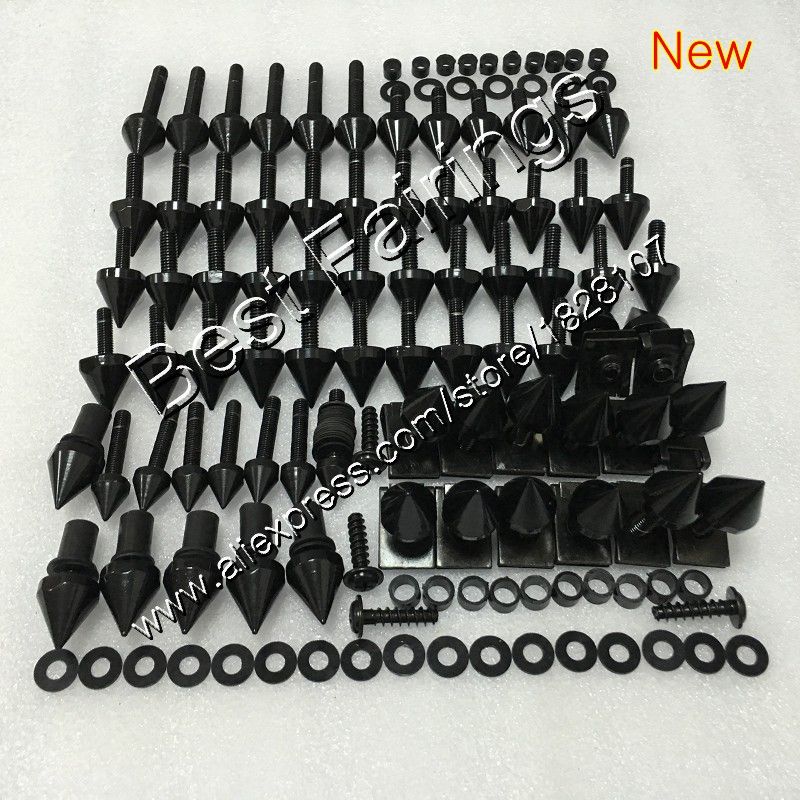 Fairing bolts full screw kit For SUZUKI GSXR600 GSXR750 06 07 GSXR 600 750 K6 GSX R600 R750 2006 2007 Complete Body screws Nuts