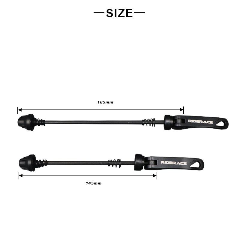 Fahrrad Radnabe Spieße Vorne Hinten QR schnell Freisetzung Spieße Für MTB Rennrad Clip Hebel Achse 145/185mm Radfahren achse Spieß