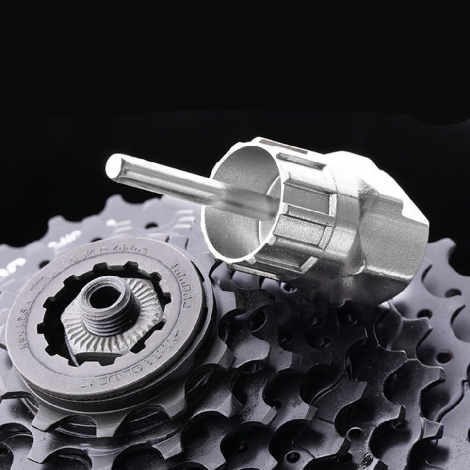 1pc Road Bike Bicycle Freewheel Cassette Remover Cycling Mountain Bike MTB Socket Wrench Repair Tool Maintenance Accessories