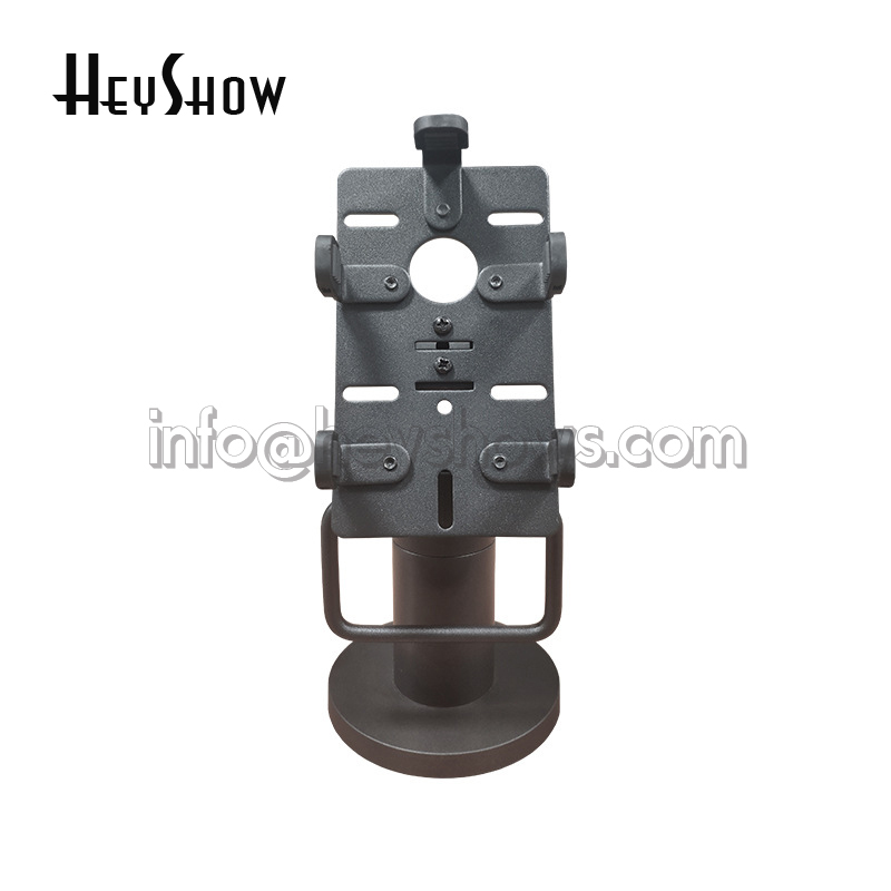 Adjustable POS Machine Holder 360 Degree Rotate Cashier Credit Card Machine Bracket Flexible Security POS Machine Stand