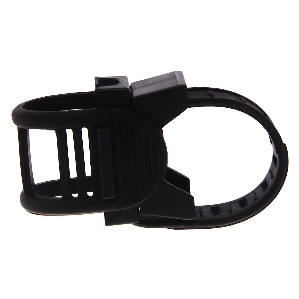 Adjustable Flashlight Holder Clip Holder Plastic Rubber Clamp