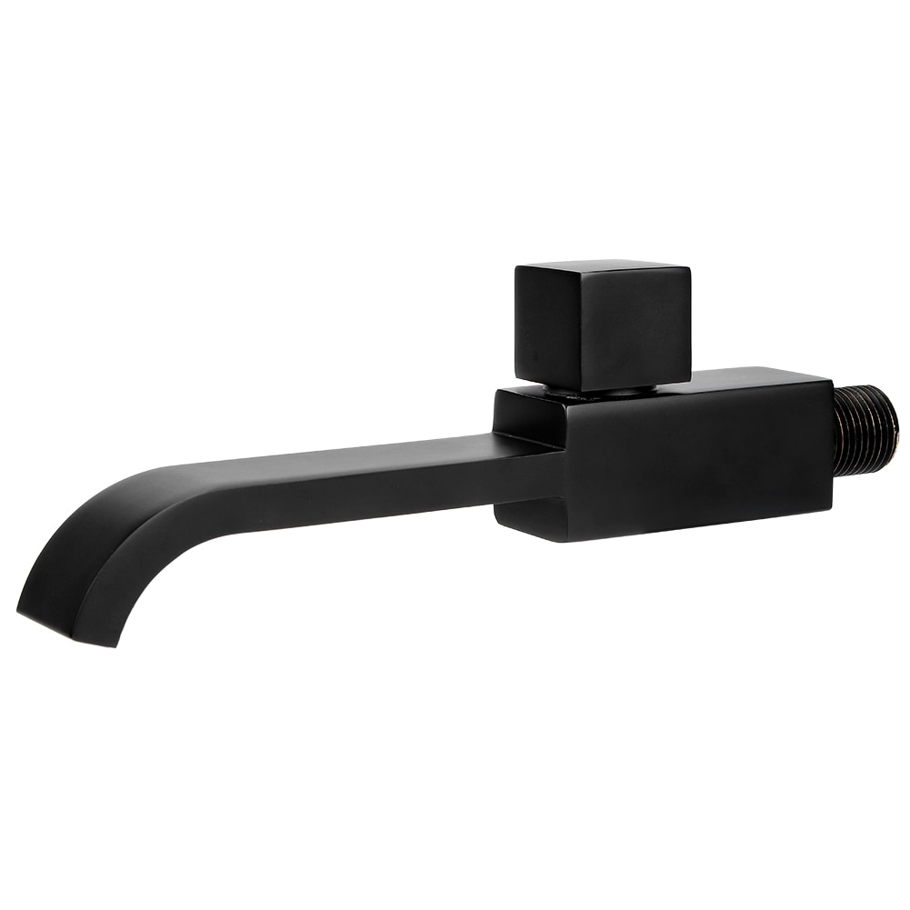 /2 Thread Connection Water Tap Wall Mounted Sink Sink Tap Cold Water Tap Bathroom Accessories Matte