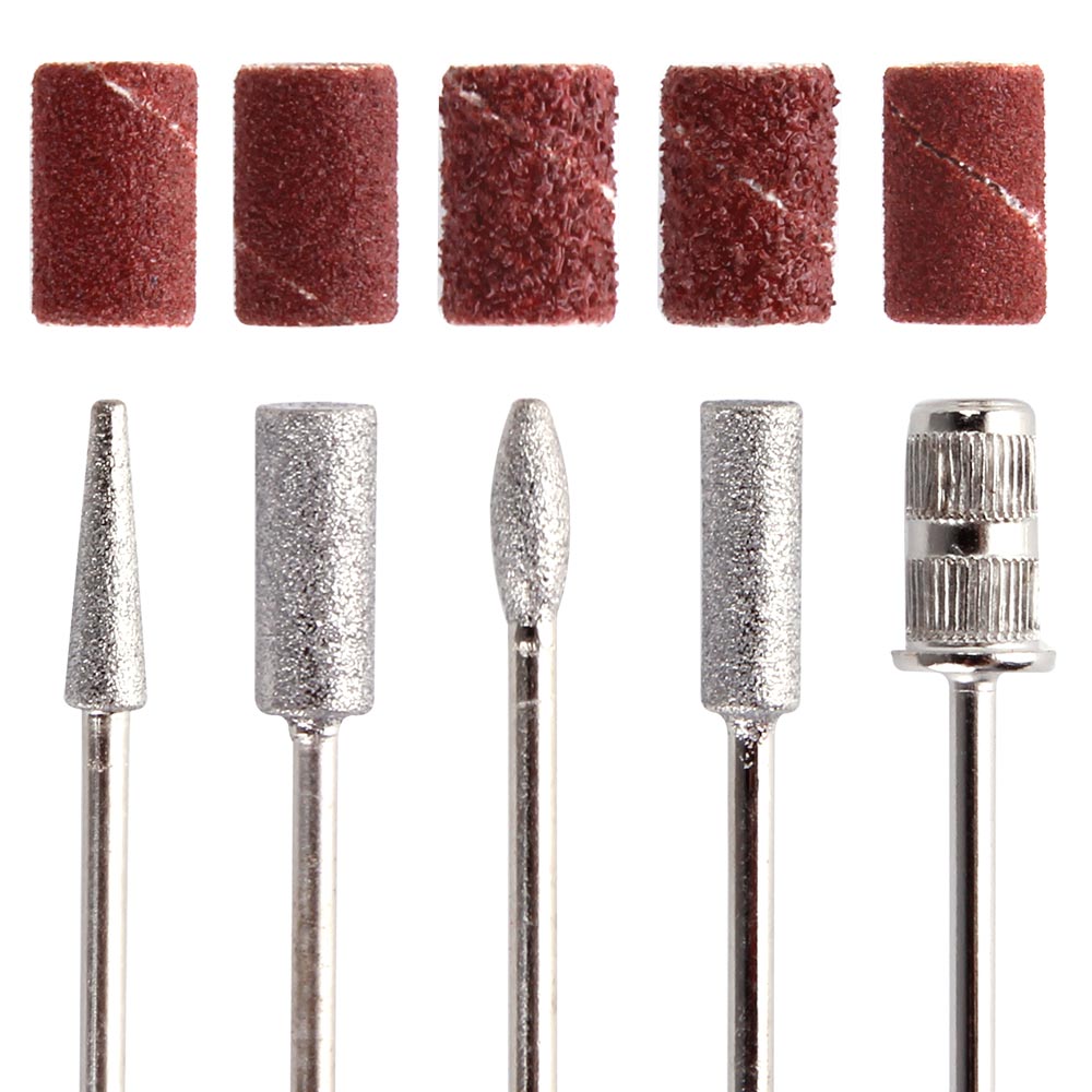 Nagelboorpen voor manicure, gereedschapsmachine, elektrische nagelverwijderaar, pedicure, nagelverzorging, polijstvijl, acrylgereedschap