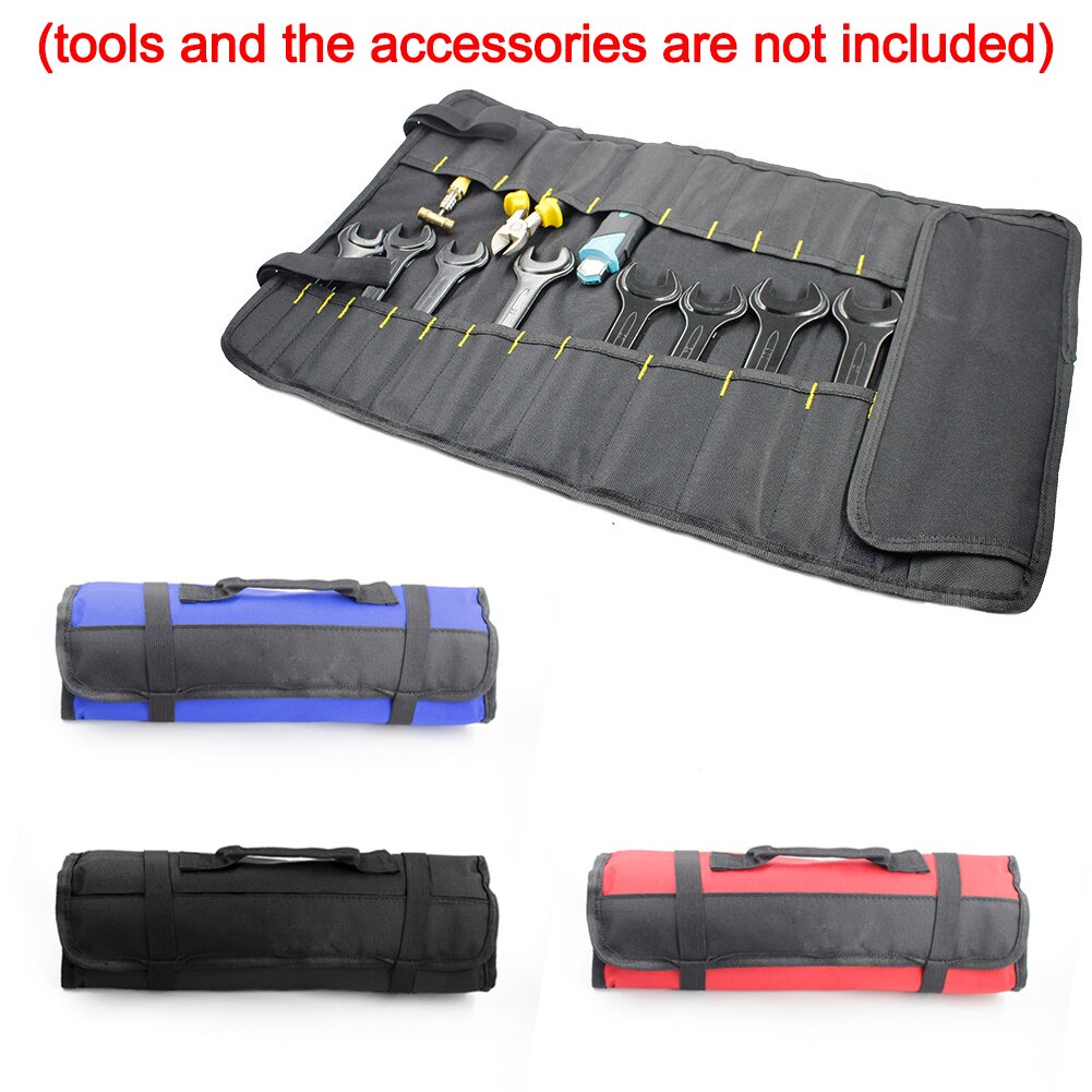 Multifunctionele Gereedschapstas Praktische Handgrepen Oxford Canvas Beitel Roll Zakken Voor Tool Instrument Case