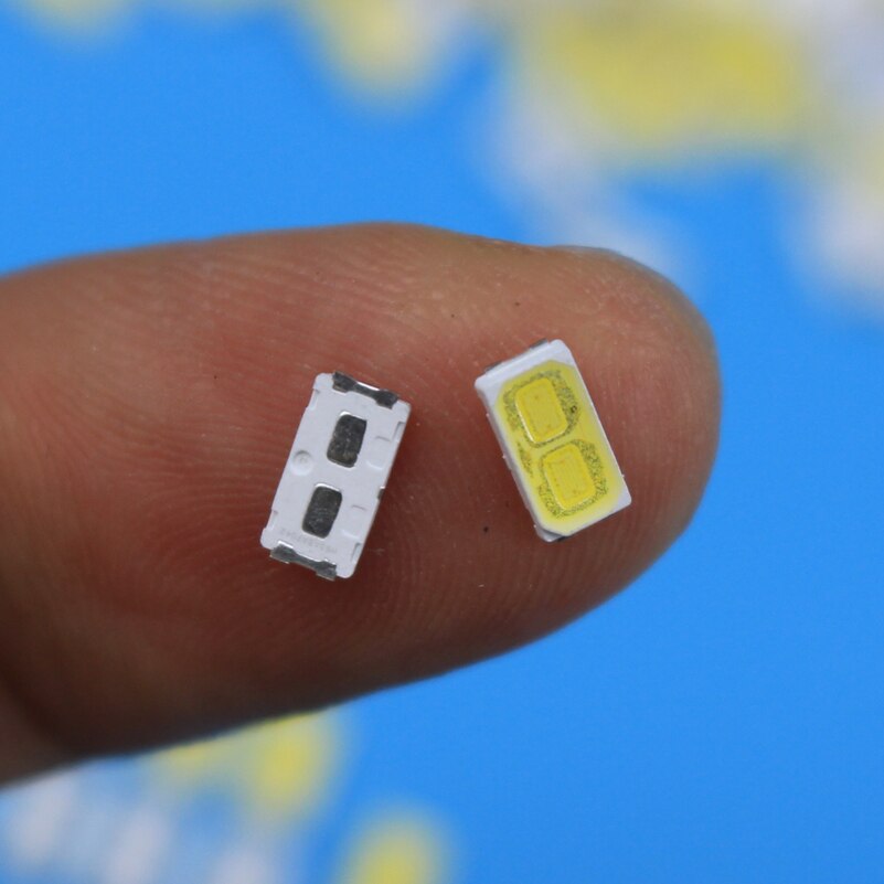 Tkdmr 120 stuks/partij lg smd led 6030 6v 1w koud wit voor tv achtergrondverlichting led kralen