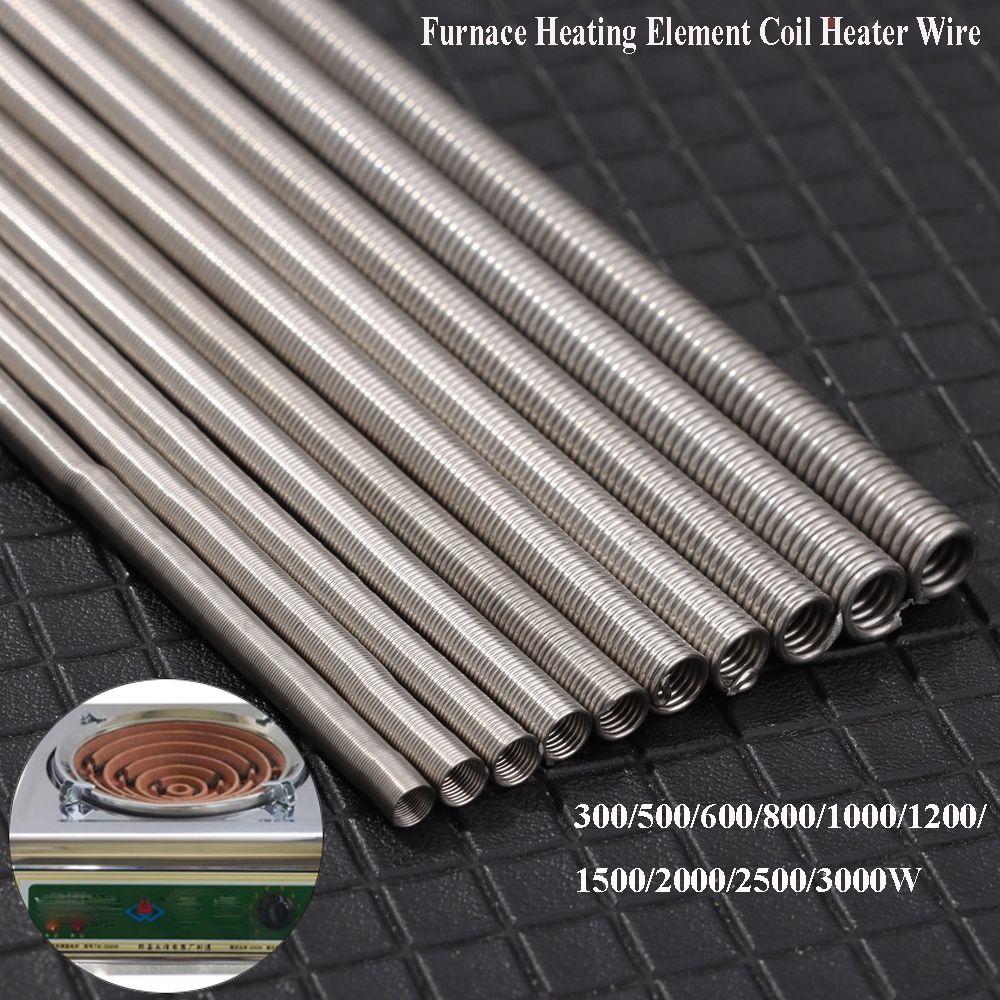 300/500/600/800/3000W Max 600C 220V Element Coil Heater Draden kachel Weerstandsdraad Oven Verwarming
