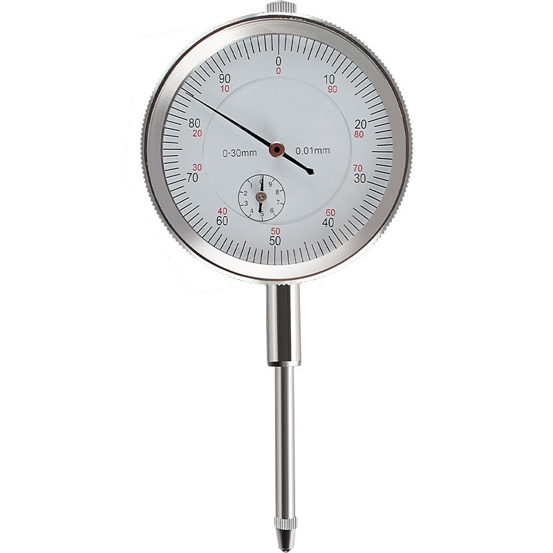 Precision 0.01mm Dial Indicator Gauge 0-30mm Analog Micrometer 0.01mm Resolution Indicator Gauge Mesuring Instrument