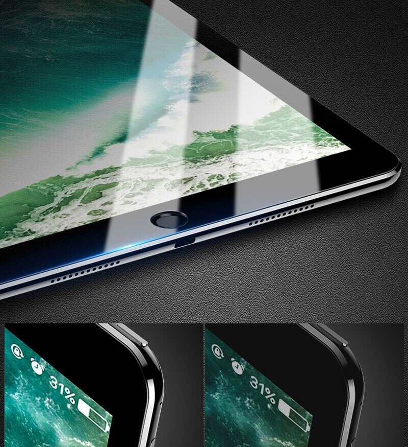 Tempered Glass For ipad 7th 8th 10.2 Air 4 3 2 1 Screen Protector For ipad mini 2 3 4 5 pro 11 10.5 Full Cover
