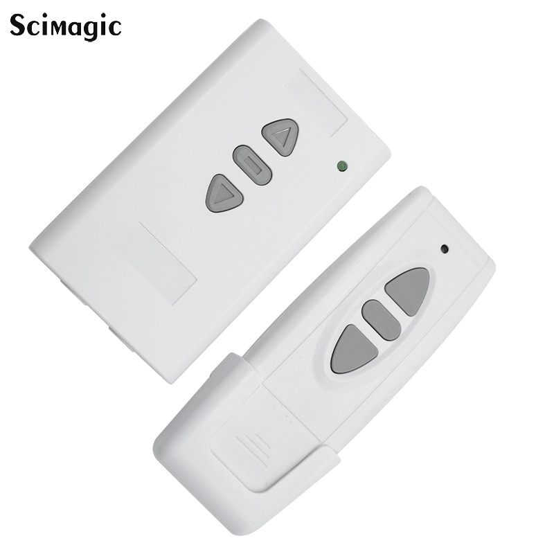 433MHZ AC 220V motor wireless remote control switch UP down stop tubular motor controller motor forward and reverse TX RX latch