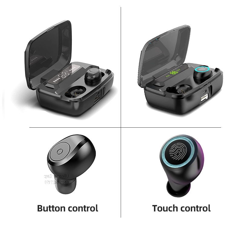 Free Exchange Within 1 Year | Ubeamer Bluetooth 5.0 Earphone True Wireless Stereo Bass Bilateral Call Earbud Headset Microphone