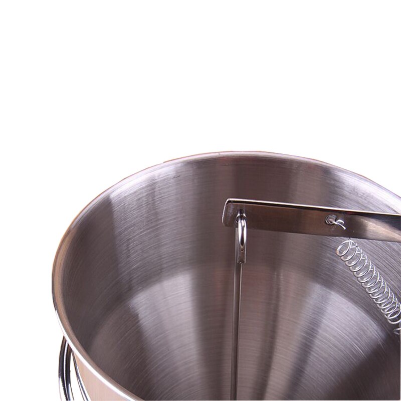 stainless steel waffle pancake batter dispenser funnel filler tool
