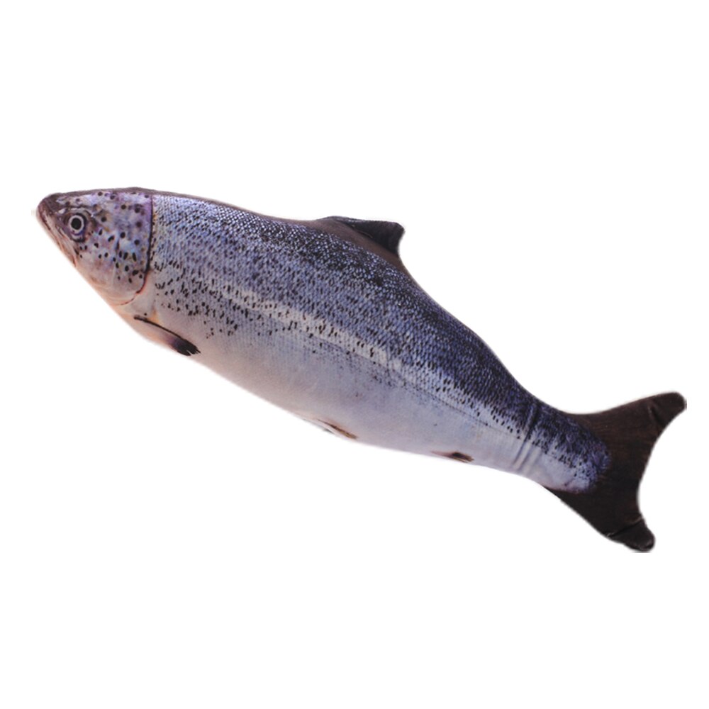 Electronic Cat Toy Cat Fish Toys Cats Chewing Playing Biting Supplies USB Charging Simulation Fish Toy Dropshiping 20/30/40cm: J-20cm no USB cable