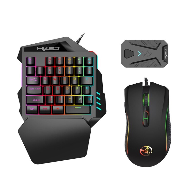Wired Game Mobile Game Converter Adapter Keyboard &amp; Mouse for Boyfriend Kid
