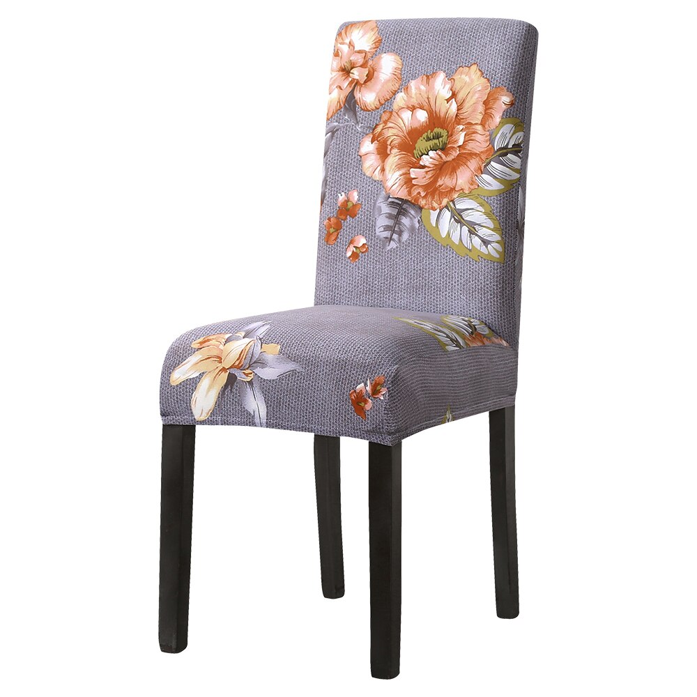 Junejour | elastische eetkamerstoelhoes stretchhoezen beschermer anti-stof thuis meubeldecoratie voor banketten, feesten: G290591