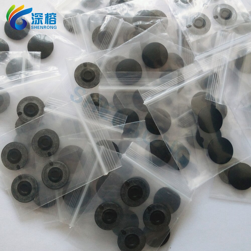 100 Pcs Rubber Feet Pad Bottom Cover Case Foot Pad Repair Parts For Apple Macbook Pro 15&quot; 13&quot; 17&quot; A1278 A1286 A1297