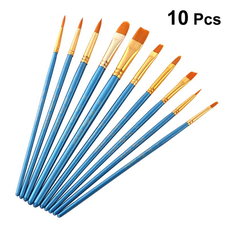 Chiluxendo 11-delige Penseelset – 2 Sets, Maten 00000 T/m 7 – Wolfshaar, Ergonomisch – Voor Modelbouw, Acryl, Olieverf & Aquarel 2 miniatura