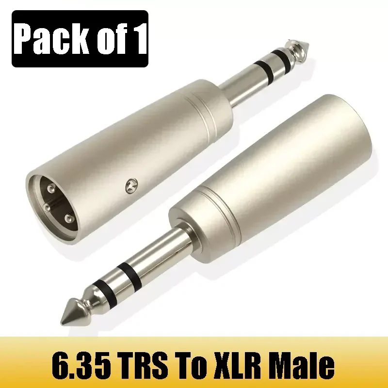 Audio--Adapter RCA-Stecker (Buchse) auf XLR-Stecker (Buchse) Stecker 6,35mm ts/trs Stecker (Buchse) Stecker Buchse Audio--Adapter: Rose rot / bündeln 2