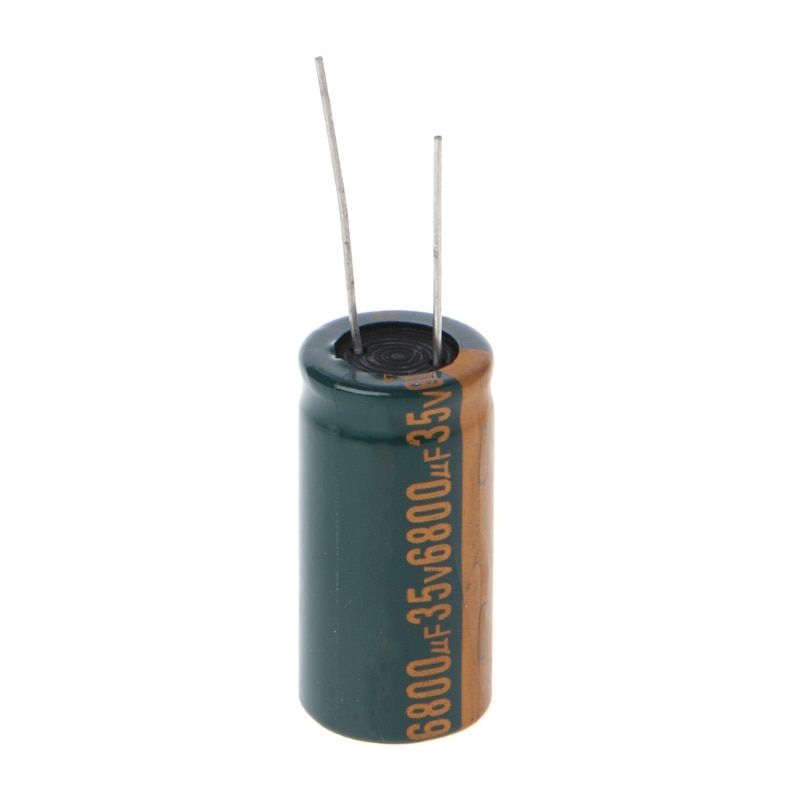 35V 6800uF Capacitance Electrolytic Radial Capacitor High Frequency Low ESR