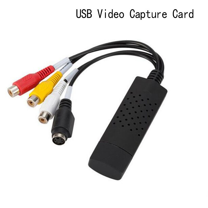 USB 2,0 Erfassen 4 Kanal Video TV DVD VHS Audio Capture Adapter Karte TV Video DVR