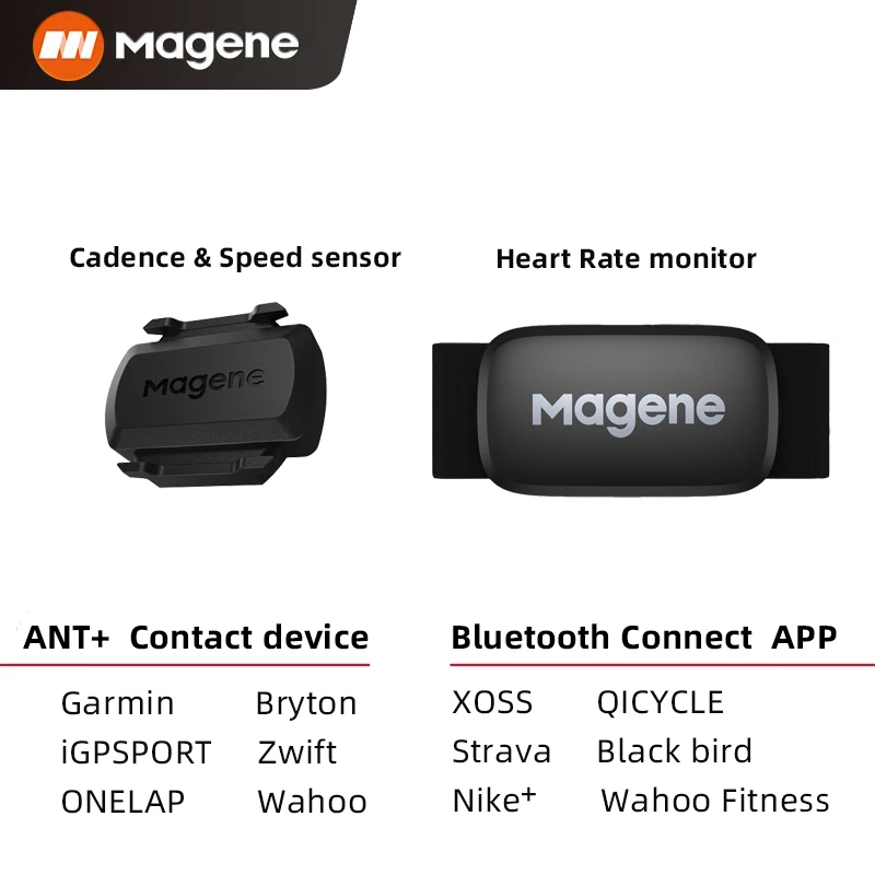 Magene Mover H64 Heart Rate Sensor Dual Mode ANT – Grandado