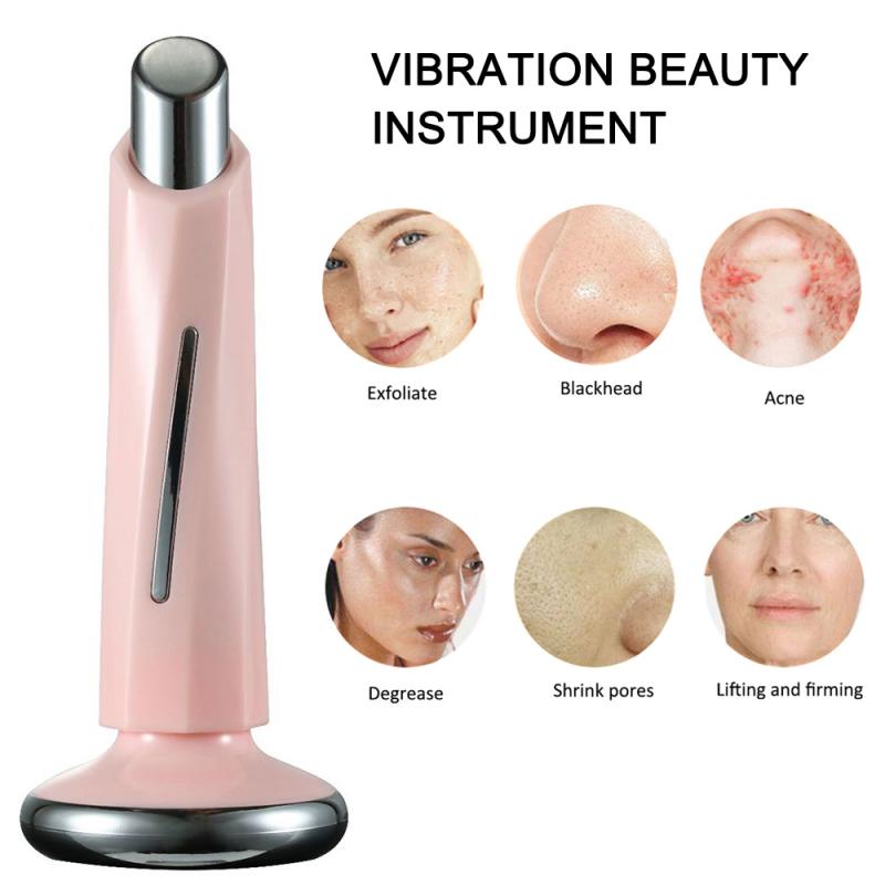 Lápiz eléctrico para masaje de ojos, Mini lápiz facial portátil de círculo oscuro, vibración, cara delgada, palo mágico, bolsa, dispositivos de belleza para ojos