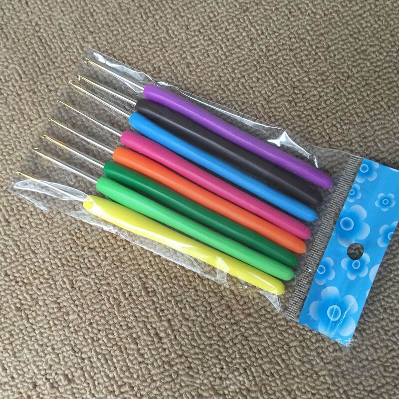 Inzopo 8 maten haak haken naalden set met zachte grip handvat 1.0-2.75mm Inzopo 8 maten haak haken naalden set met zachte grip handvat 1.0-2.75mm