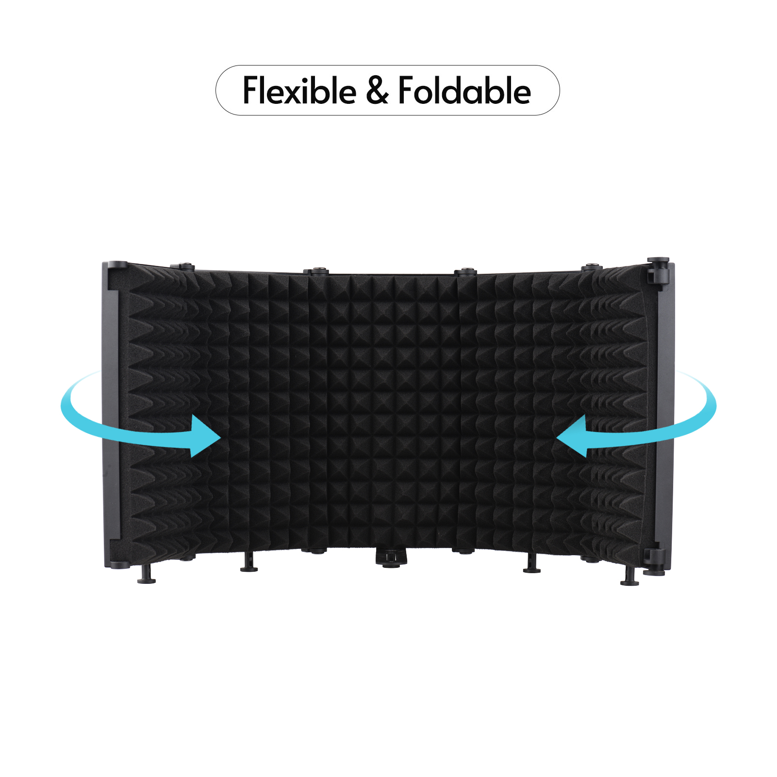 Bouclier d'isolation pour Microphone pliable, ... – Grandado