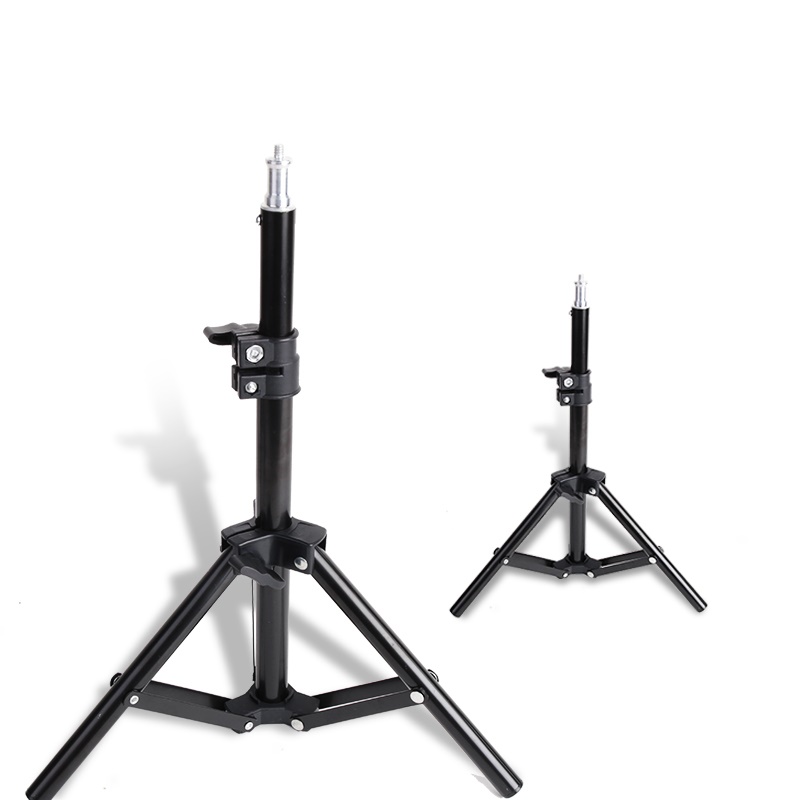 50/160/200CM Photography Studio Adjustable Light Stand Photo Tripod With 1/4 Screw Head For Flash Umbrellas Reflector Lighting