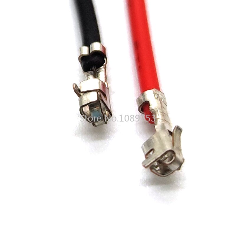 50PCS XH2.54 Connector Terminal Wire Electronic Wire Single Head with Terminal 10cm 20cm 30cm Without Housing