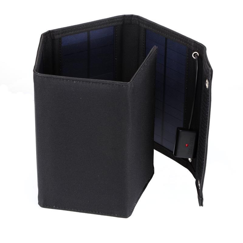 16W 25W Foldable USB Solar Panel Solar Cell Portable Folding Waterproof Solar Panel Charger Outdoor Mobile Power Battery Charger