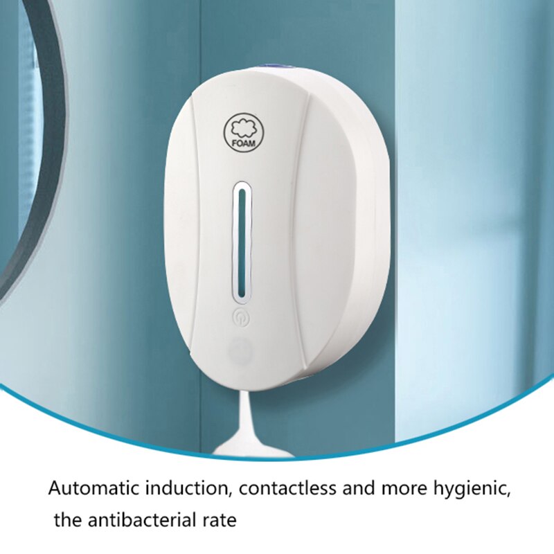 550ml Automatic Soap Dispenser Touchless Sensor Hand Sanitizer Foam Liquid Alcohol Spary Wall Mounted