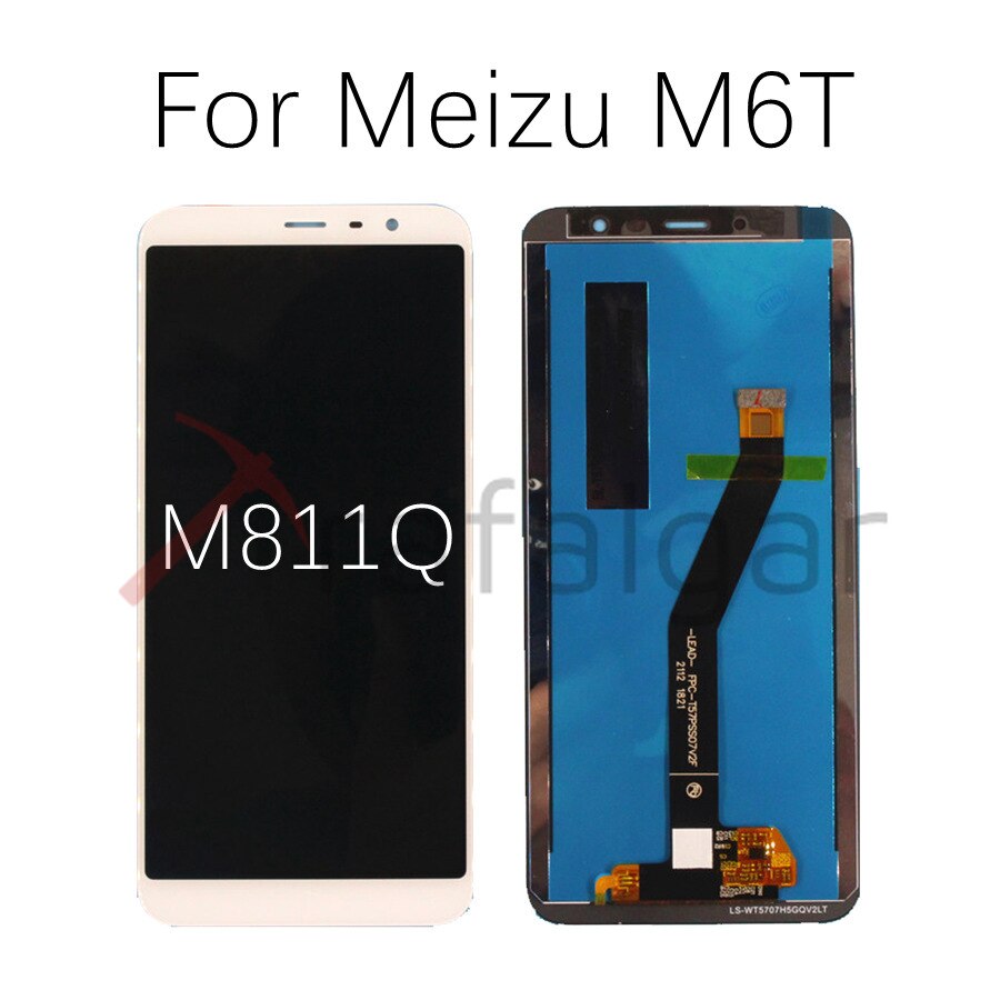 Voor Meizu M6 Lcd Touch Screen Digitizer M711H M711M M711Q M712H M712Q M811Q 6T M6S S6 Lcd Voor meizu M6T Lcd-scherm