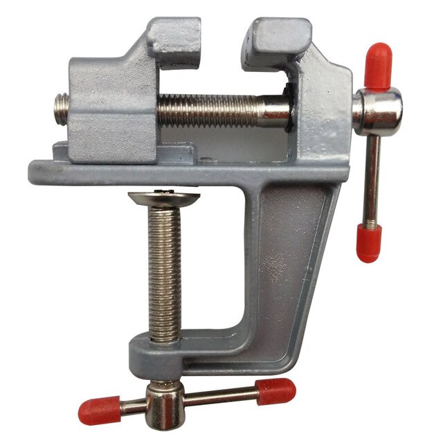 Mini Table Vice Aluminium Alloy Bench Screw Bench Vise for DIY Jewelries Craft Mould Fixed Repair Durable Tool ALI88