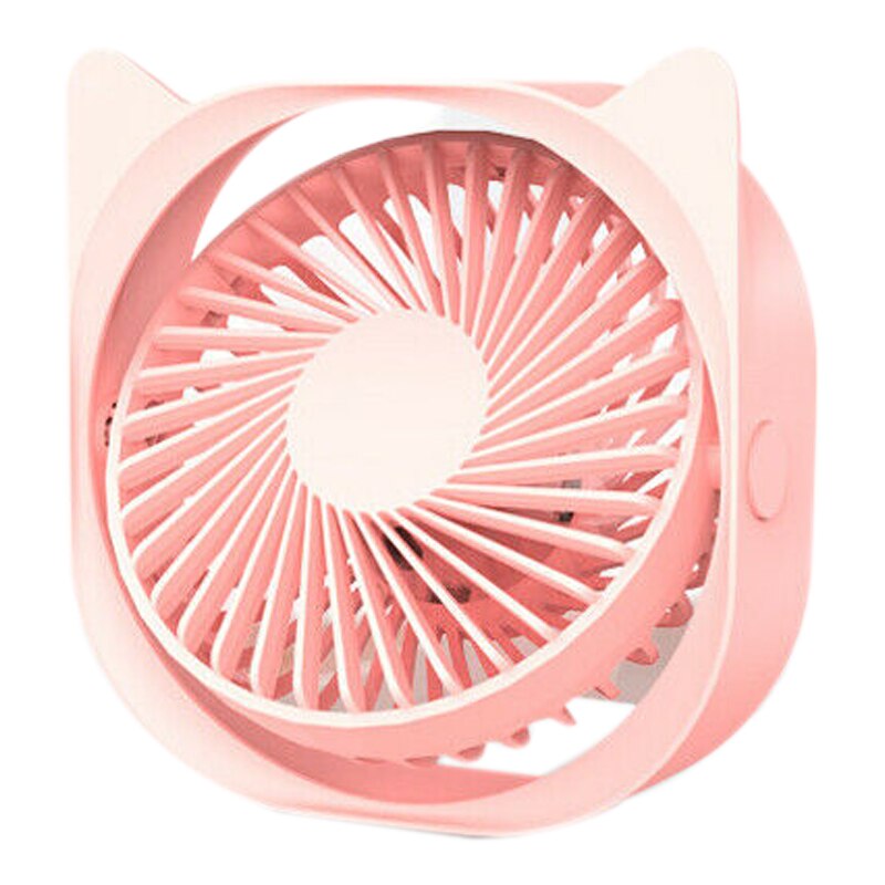 Kleine persoonlijke usb-bureauventilator, ,3 snelheden, draagbare desktop-tafelventilator, aangedreven door usb, sterke wind, stille werking, voor thuis of op kantoor.: Default Title