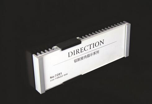 Office Indoor Horizontal Vertical Wall Mounted Sign Holder Display INFO Label Holder Room Door Sign Bulletin Board Picture Frame: inner size 149x52mm