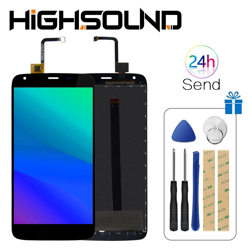 5.5inch For Homtom HT6 LCD lcds Display+Touch Screen Digitizer Assembly Replacement For Homtom HT6 1280X720 LCD Screen