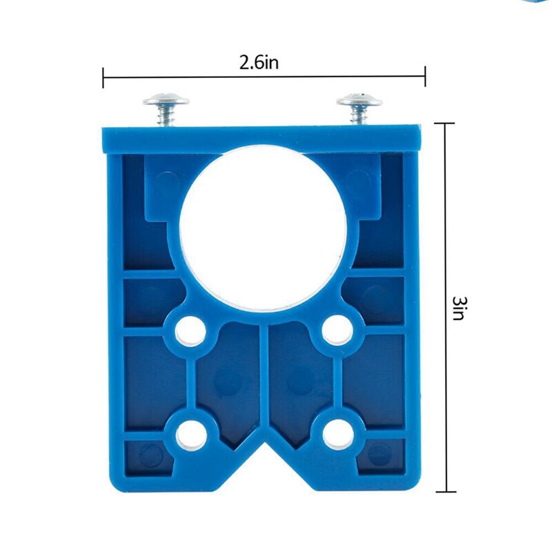 ! 3-Piece Cabinet Door Hinge Hole Locator, Door Hinge Positioning Template, Used for Woodworking Hinges, Guide Hinge Dr